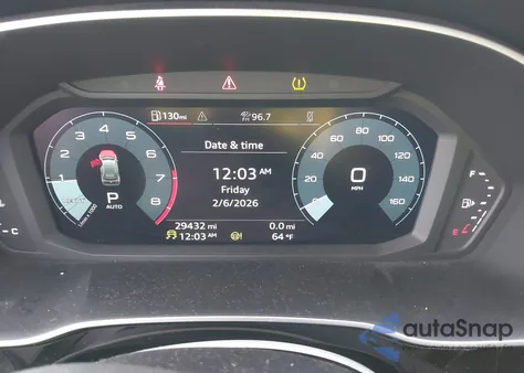 2023 Audi Q3 Premium Plus 45 Tfsi S Line Quattro Tiptronic z USA, uszkodzony, nr VIN WA1EECF35P1152414